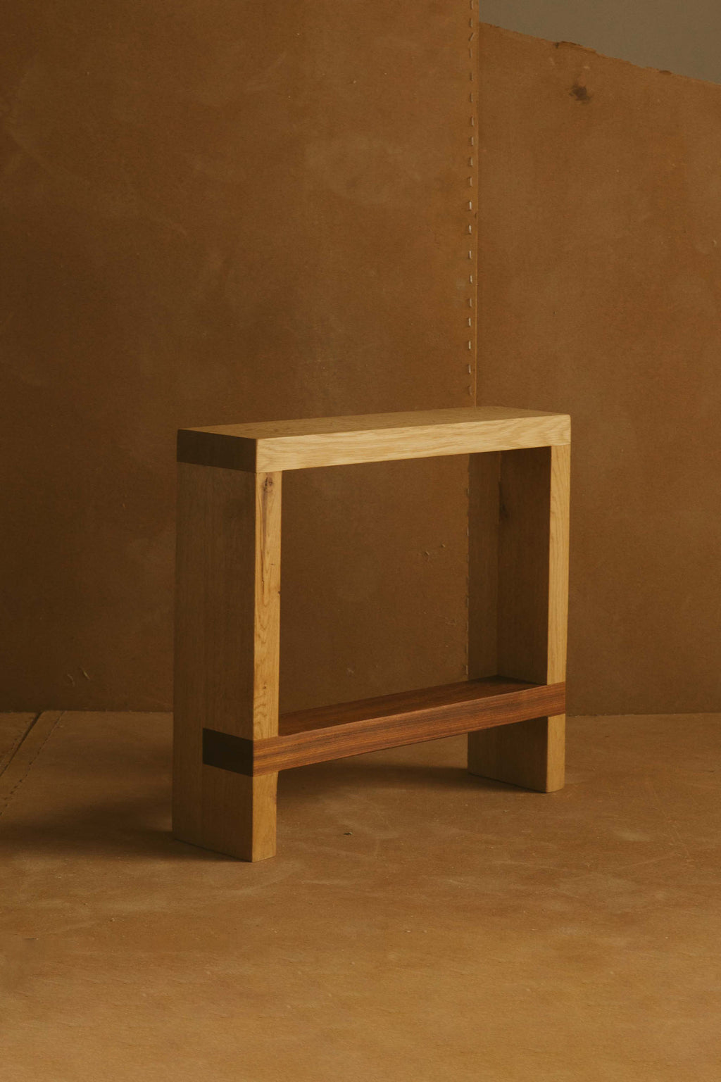 Taburete Roble+Iroko