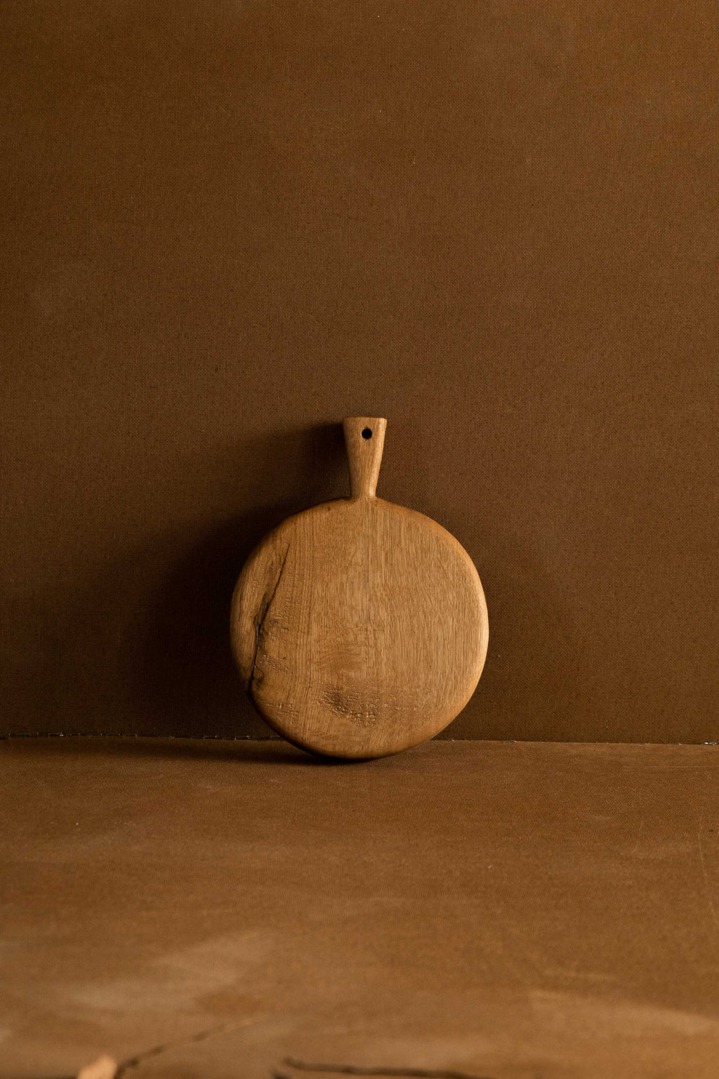 Tabla Cortar Roble Redonda